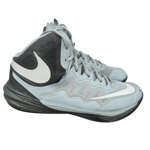 Nike Prime Hype DF‎ II Basketball Shoes Mens 11 Gray Sneakers 806941-003